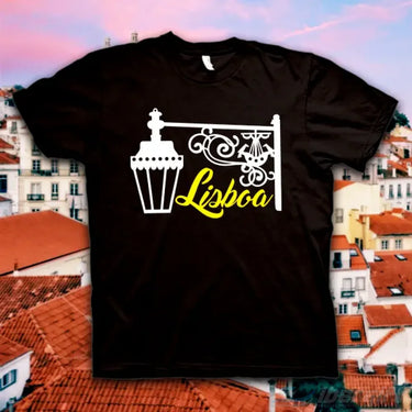 Nau São Vicente Lisboa T-Shirt – Ibergift Ts2017-22 Preto / 5/6 Portugal - Roupas T-Shirts