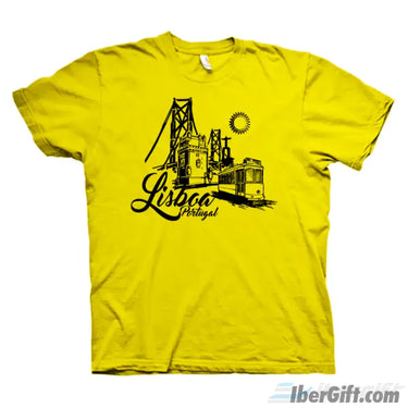 Old Town Lisboa T-Shirt – Ibergift Ts2017-06 Amarelo / 5/6 Portugal - Roupas T-Shirts