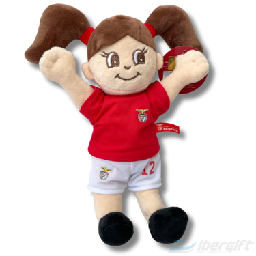 Peluche Menina Slb (Sc-013/Slb) Benfica - Acessórios