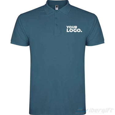 Polo Comfort Azul Trovão / 5/6 Corporate - Têxtil Casual