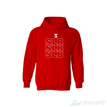 Sl Benfica Hoodie (Swt20Bc) Vermelho / 5/6 - Hoodies