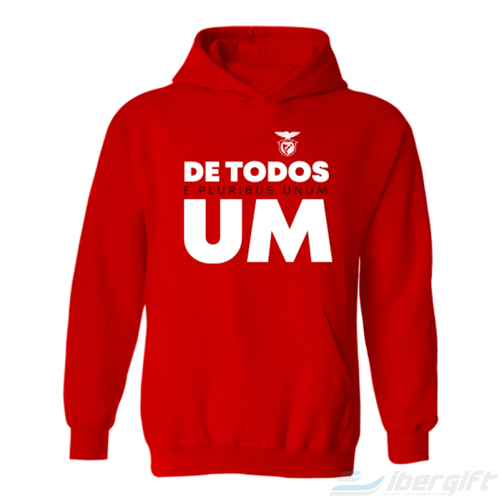 Sl Benfica Hoodie (Swt22Ba) Vermelho / S - Hoodies