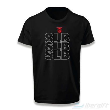 Sl Benfica T-Shirt (Ts-Iber/167A) Preto / S - T-Shirts