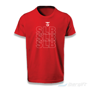 Sl Benfica T-Shirt (Ts-Iber/167A) Vermelho / S - T-Shirts