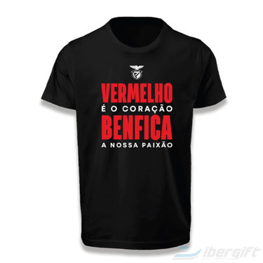 Sl Benfica T-Shirt (Ts-Iber/168A) Preto / S - T-Shirts