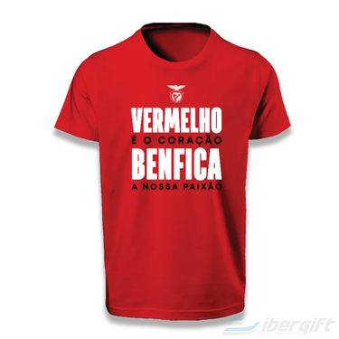 Sl Benfica T-Shirt (Ts-Iber/168A) Vermelho / S - T-Shirts