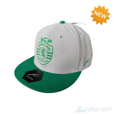 Sporting Boné Cinza E Verde (2093-1241) - Bonés Premium