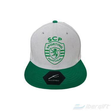 Sporting Boné Cinza E Verde (2093-1241) - Bonés Premium