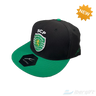 Sporting Boné Preto E Verde (2090-3009) - Bonés Premium