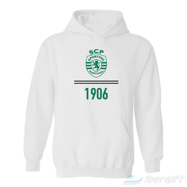 Sporting Cp Hoodie (Swt25Sa) Branco / S - Hoodies