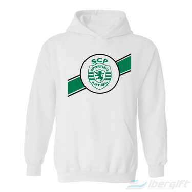 Sporting Cp Hoodie (Swt26Sa) Branco / S - Hoodies