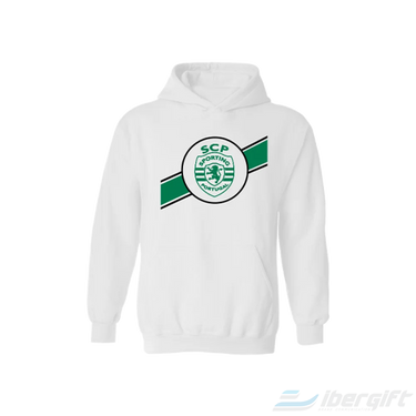 Sporting Cp Hoodie (Swt26Sc) Branco / 5/6 - Hoodies