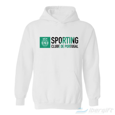 Sporting Cp Hoodie (Swt27Sa) Branco / S - Hoodies