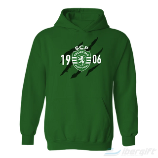 Sporting Cp Hoodie (Swt28Sa) Verde / S - Hoodies