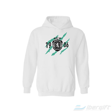 Sporting Cp Hoodie (Swt28Sc) Branco / 5/6 - Hoodies