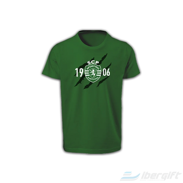 Sporting T-Shirt (Ts-Iber/164C) Verde / 5/6 - Tshirt