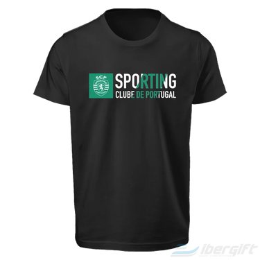 Sporting T-Shirt (Ts-Iber/166A) Preto / S - Tshirt