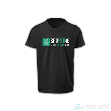 Sporting T-Shirt (Ts-Iber/166C) Preto / 5/6 - Tshirt