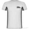 T-Shirt Bicolor Lateral Branco/Cinza / 5/6 Corporate - Têxtil Técnico