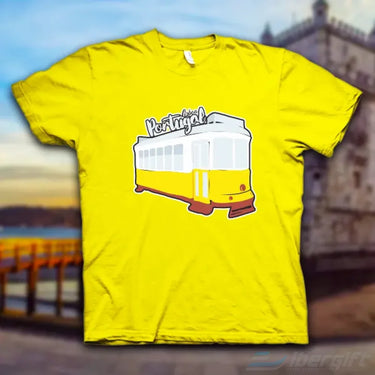 T-Shirt Do Eléctrico De Lisboa – Ibergift Ts2017-19 Amarelo / 5/6 Portugal - Roupas T-Shirts