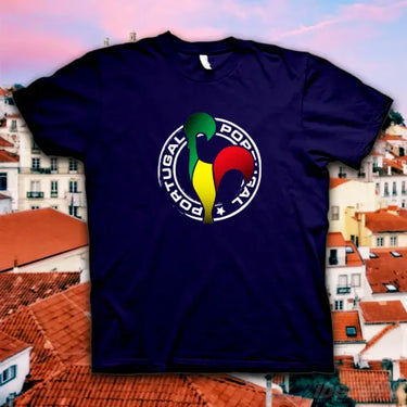 T-Shirt Do Galo Português – Ibergift Ts2017-10 Azul Escuro / 5/6 Portugal - Roupas T-Shirts