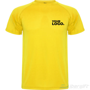 T-Shirt Técnica Amarelo / 5/6 Corporate - Têxtil Técnico