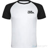 T-Shirt Técnica Bicolor Branco/Preto / 5/6 Corporate - Têxtil Técnico