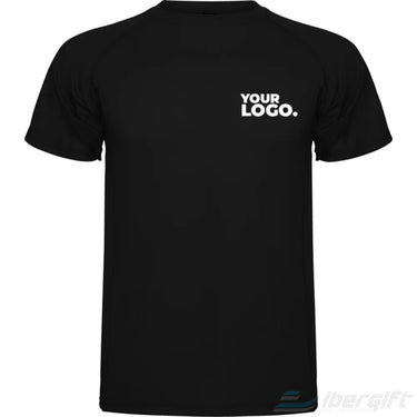 T-Shirt Técnica Preto / 5/6 Corporate - Têxtil Técnico