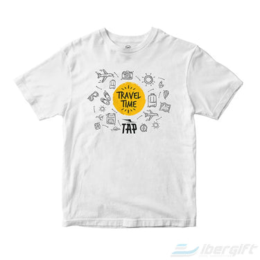 Travel Time Tap Air Portugal T-Shirt – Ibergift Ibtap-36 Branco / 5/6 Tap - Tshirts