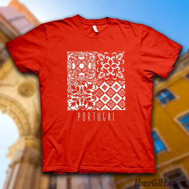 T-shirt Azulejos de Portugal – Ibergift – TS2017-29