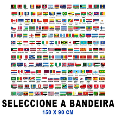 Flag of countries 150cm x 90cm – Ibergift