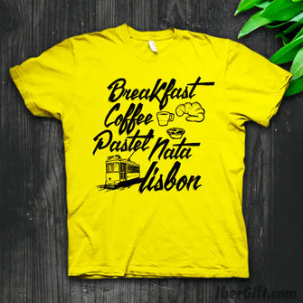 Breakfast in Lisbon T-shirt – Ibergift – TS2017-07