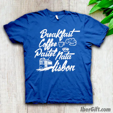 Breakfast in Lisbon T-shirt – Ibergift – TS2017-07