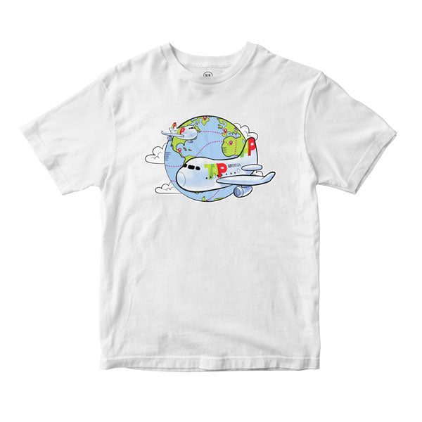 Desenho de T-shirt Terra e TAP Airplane – Ibergift – IBTAP-35