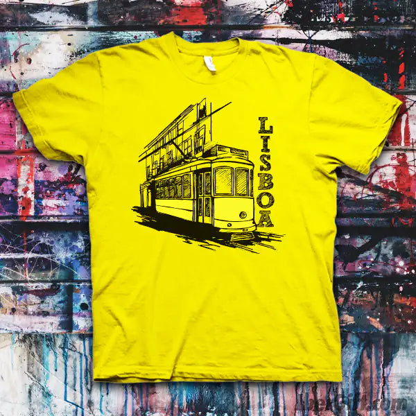 Lisbon Tram 28 T-shirt – Ibergift – TS2017-27