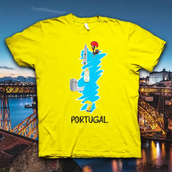 Popular Destinations Portugal T-shirt – Ibergift – TS2017-21