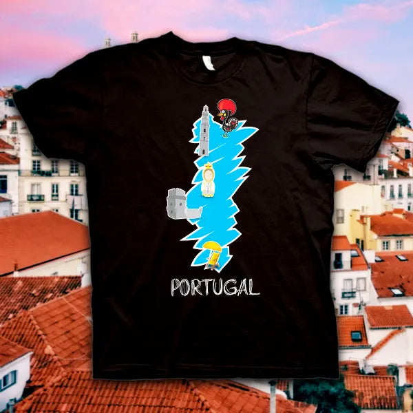 Popular Destinations Portugal T-shirt – Ibergift – TS2017-21